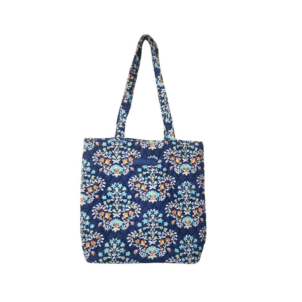 Vera Bradley Quilted Cotton Chandalier  Floral Tote Bag, Cottagecore, Boho